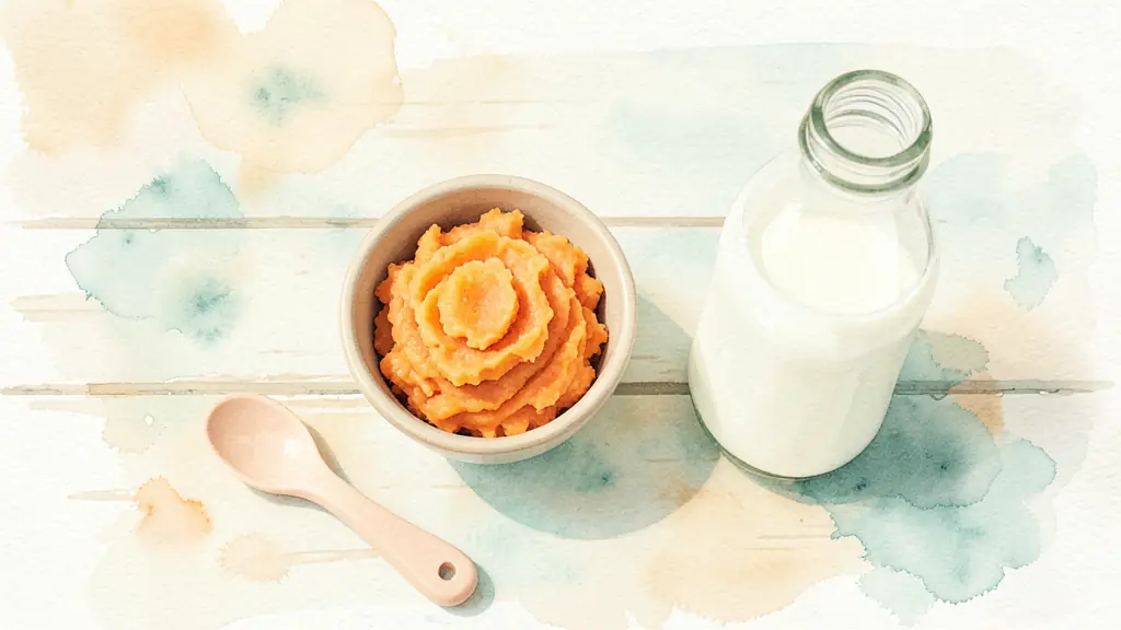 Alimentation de bébé à 7 mois : quelle quantité de lait et quels repas ?